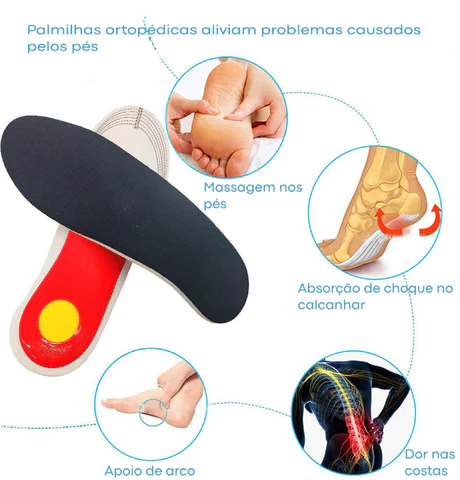 Palmilha Ortopédica Confort Plus